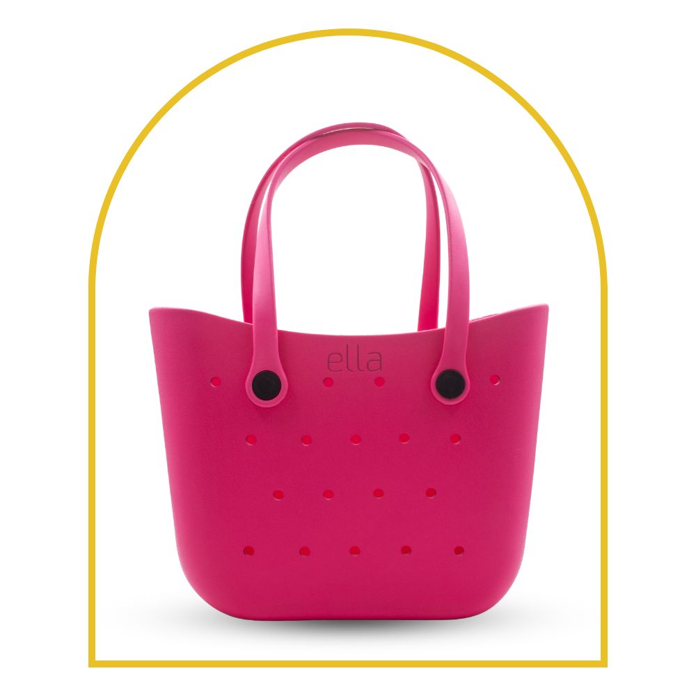 Charm Bag | Hot Pink