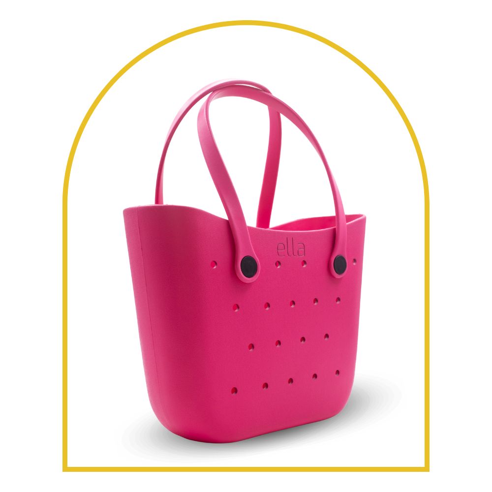 Charm Bag | Hot Pink